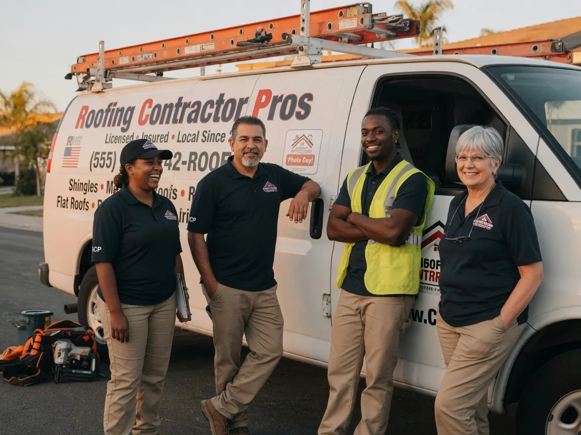 Local Roofing Contractors company in Danevang, TX